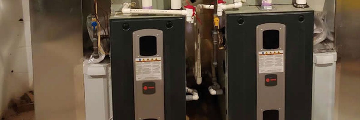 Gas furnace installation
